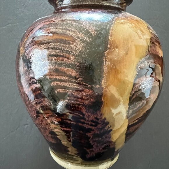 VINTAGE Brown Vase - Picture 6 of 6